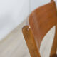 Mid-century teak dining chairs, 1960s, set of 4