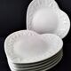 6 Assiettes à dessert Limoges Ph. Deshoulières  Modèle California