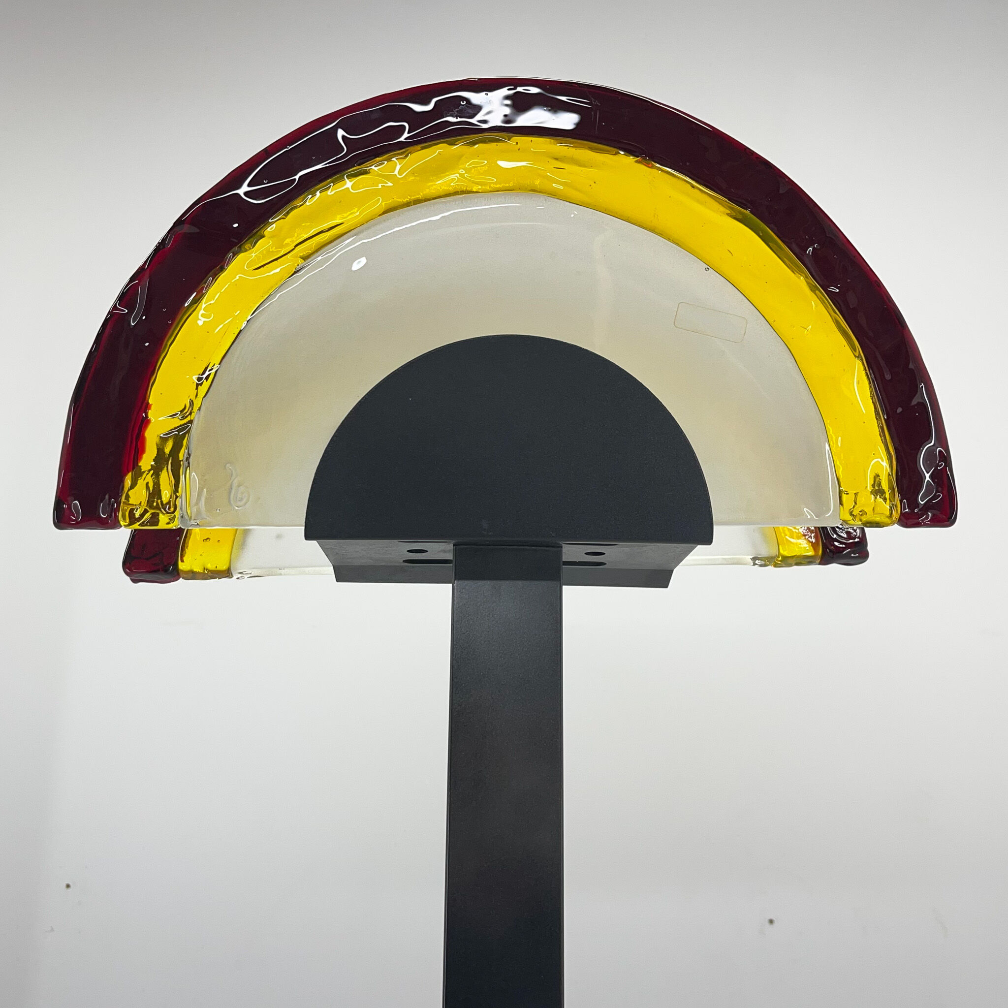 Italian AV Mazzega Floor Lamp, Labelled, 1980