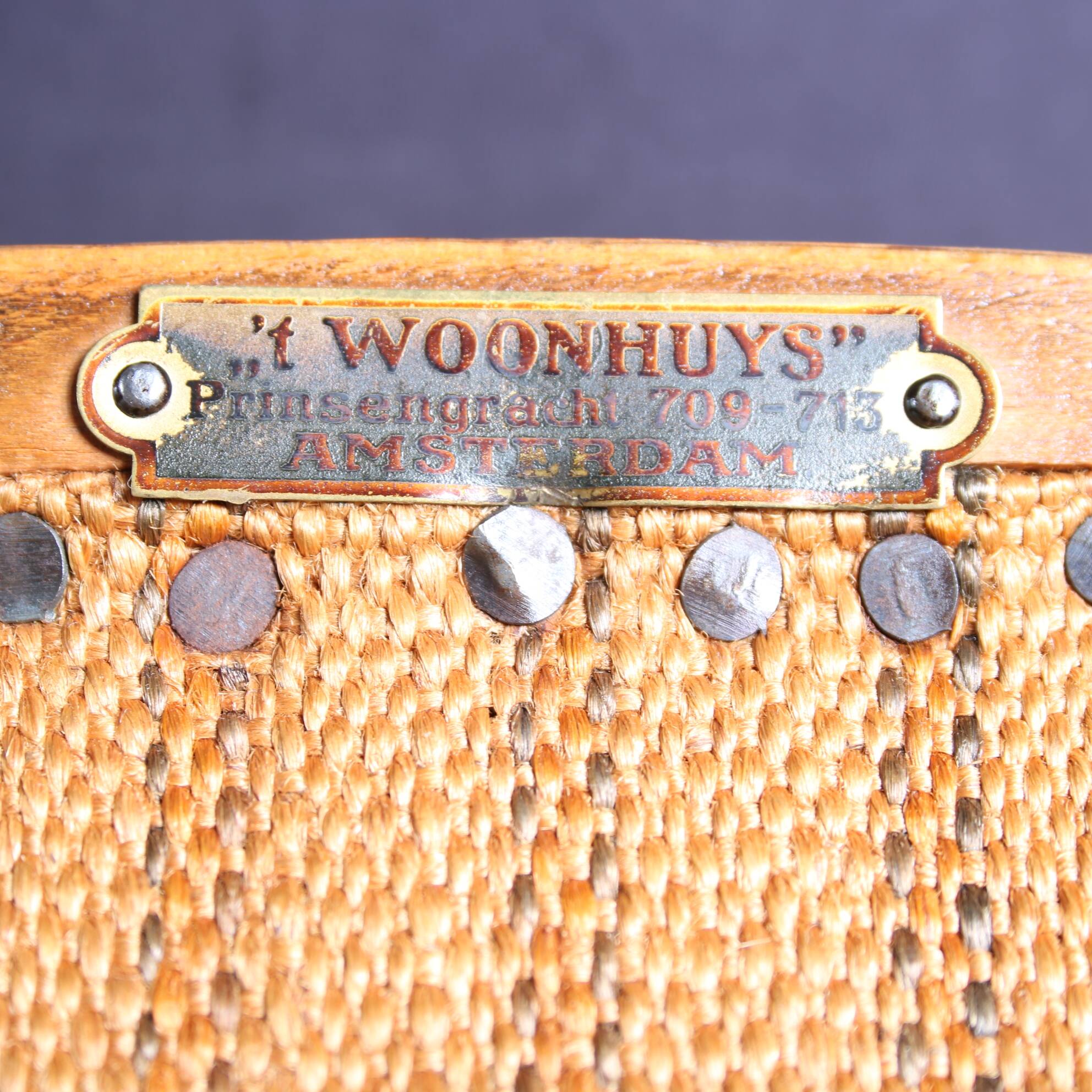 1920s Amsterdamse School style chair by Paul Bromberg for ‘t Woonhuys, Amst