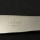 12 large Christofle silver metal knives