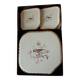 Trivet and bottle holder Salin, 1950s. Bird on branch.