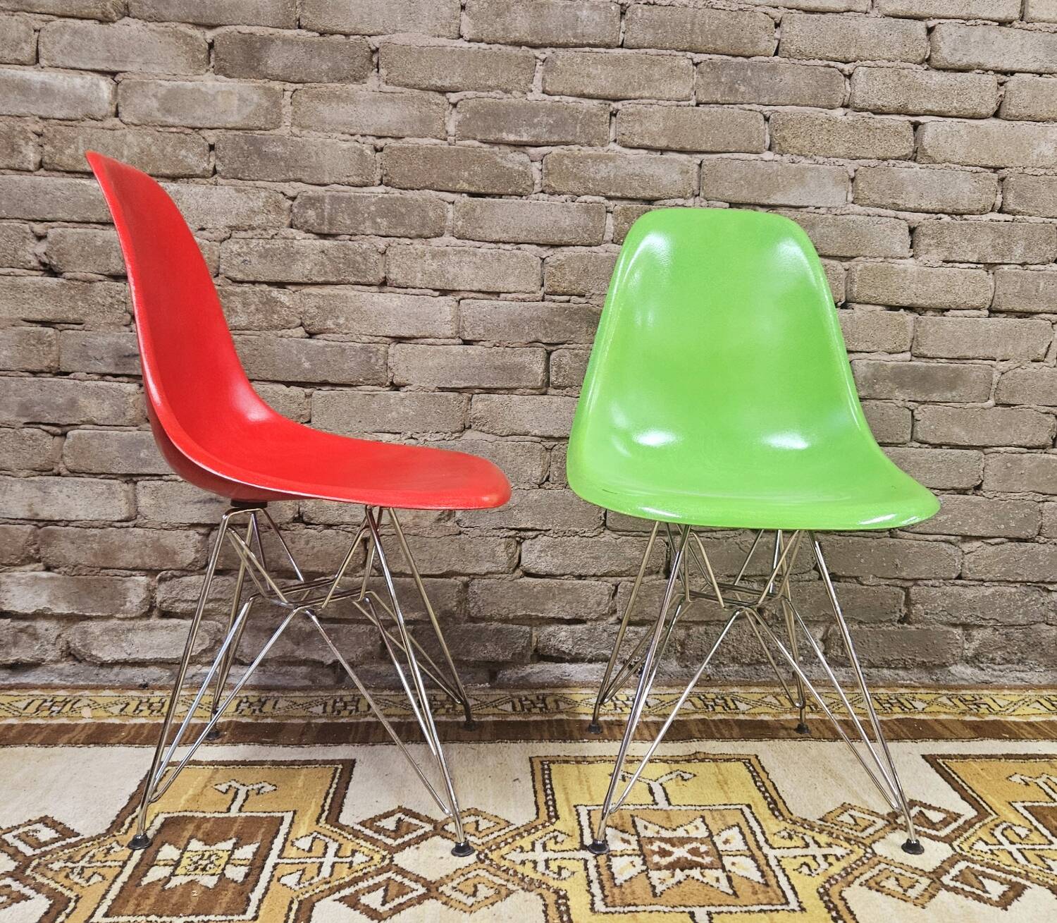 Paire de chaises Eames Hermann Miller 1960