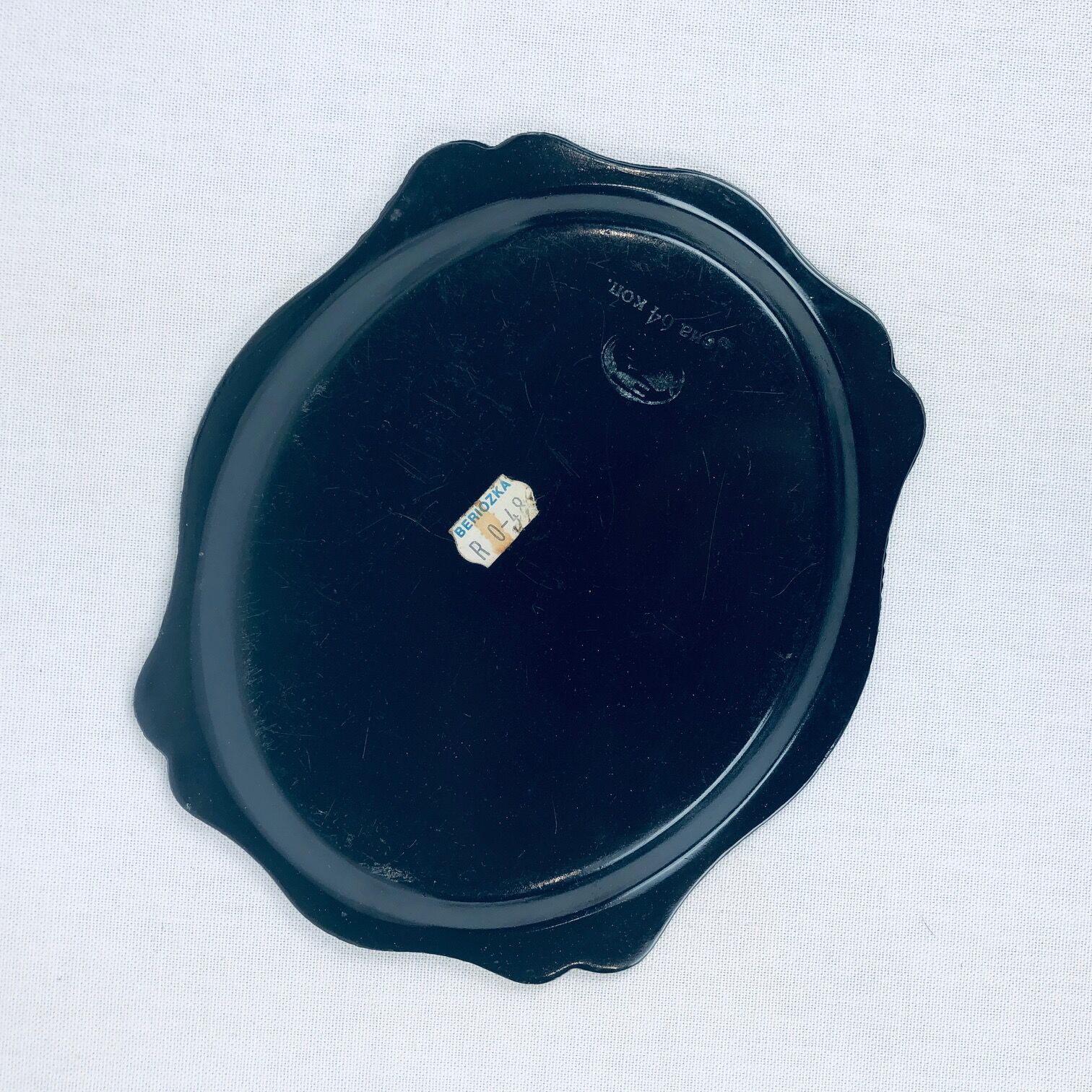 Metal tray USSR vintage