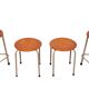 4 Industrial Marko working stools 1960s
