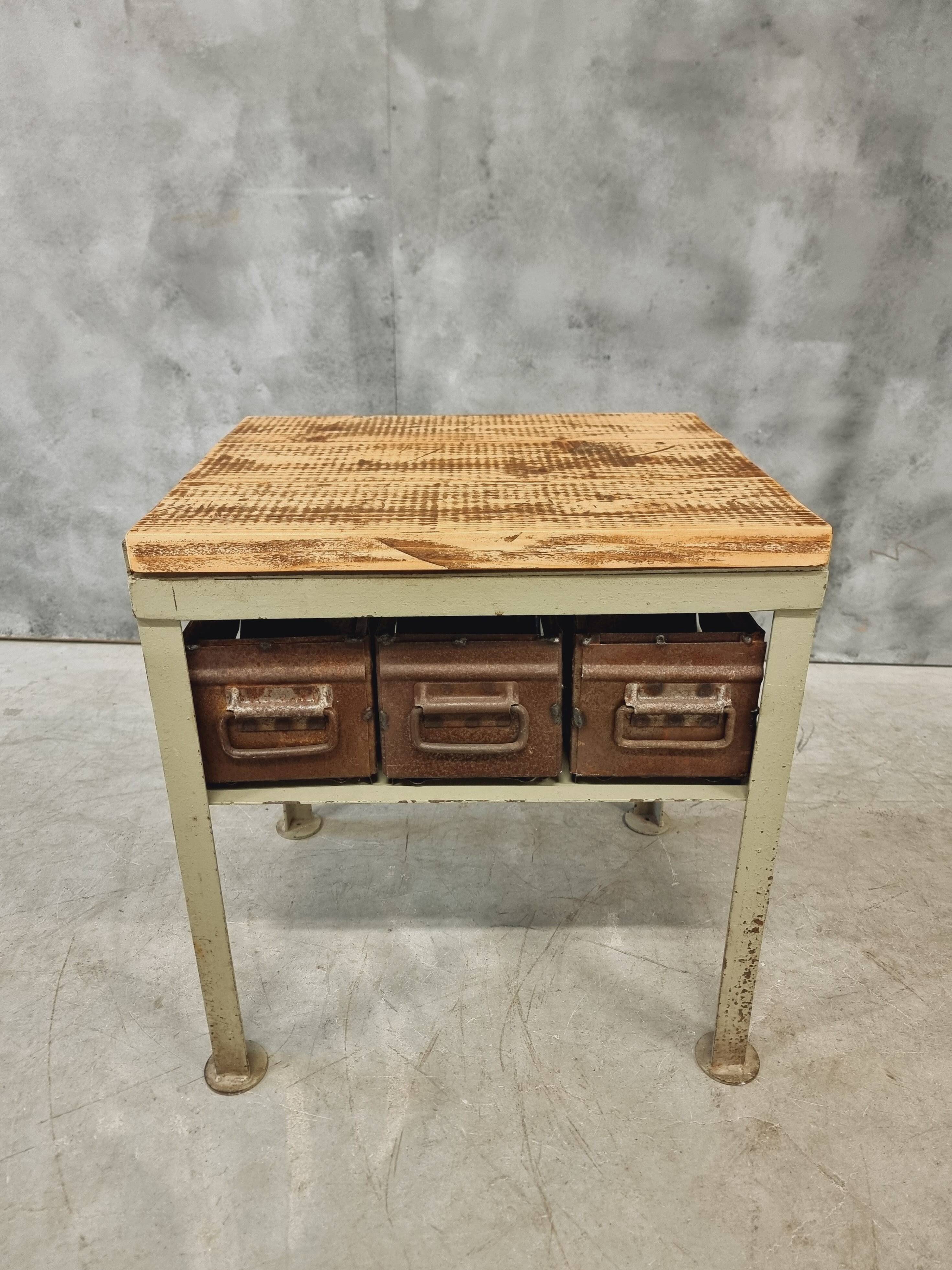 Vintage side table coffee table