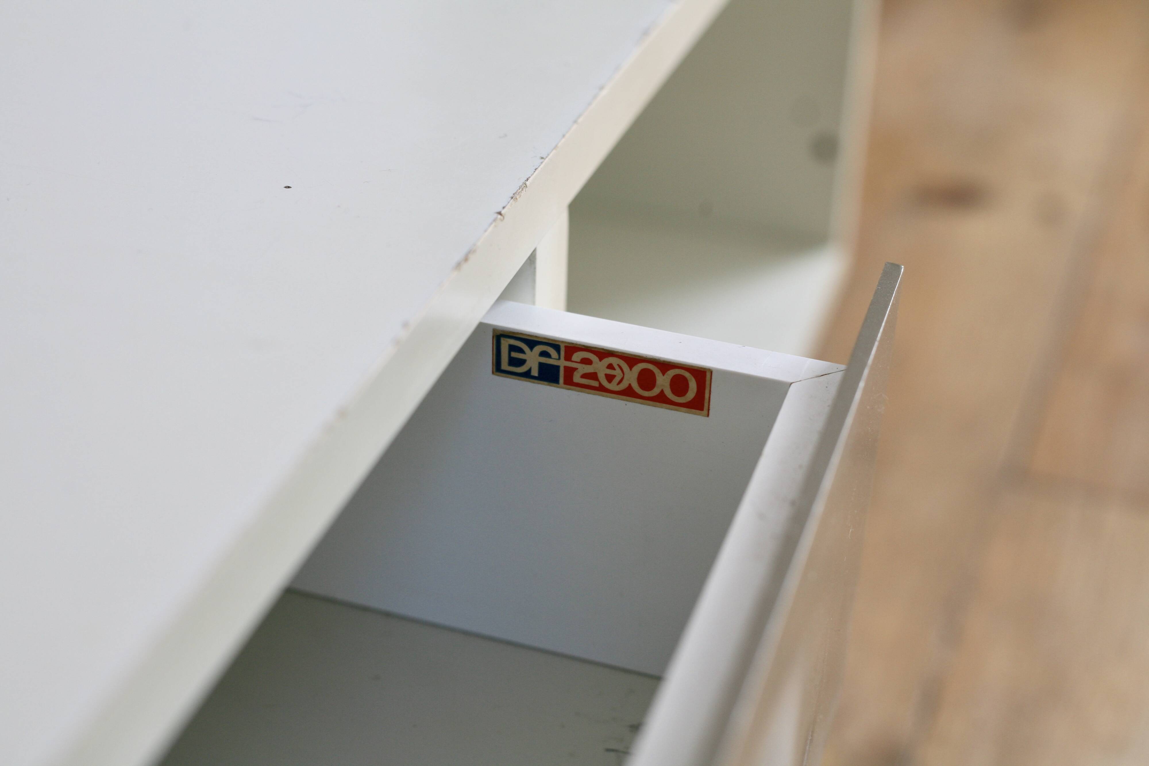 Low storage unit, Raymond Loewy, Doubinsky Frères, 1970s