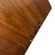 Bureau en bois vintage avec incrustation