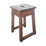 Old wooden workshop stool - 1940