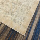 Handmade Floral Anatolian Turkish Rug