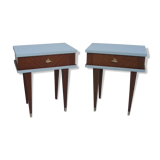 Pair of vintage bedside tables