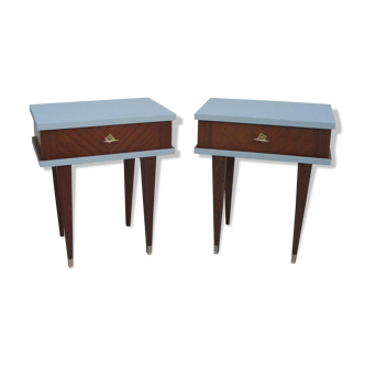 Pair of vintage bedside tables