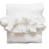 BHV - Nappe volantée gaze de coton