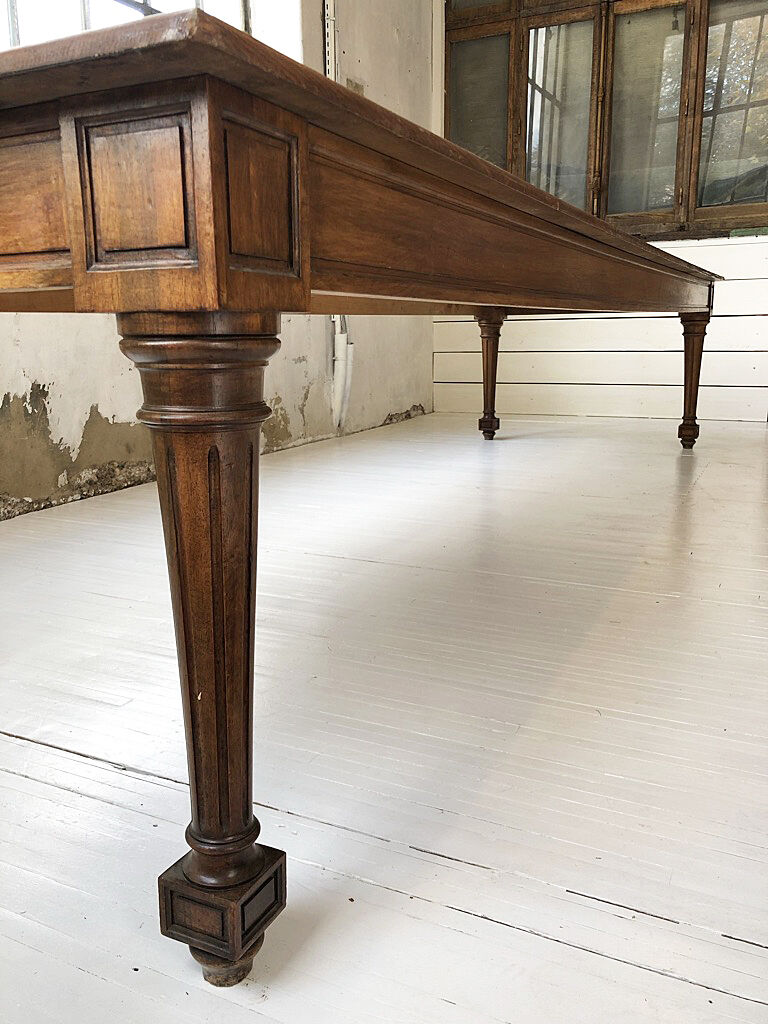 4m XXL oak farm table