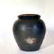 Painted terracotta pot