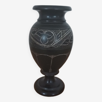 Black vase