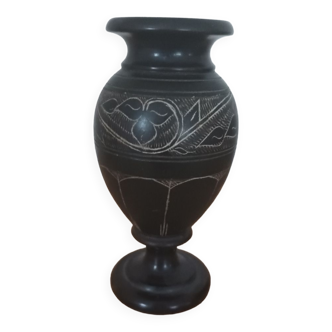 Black vase