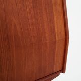 Teak highboard, Danish design, 1970s, production: Denmark
