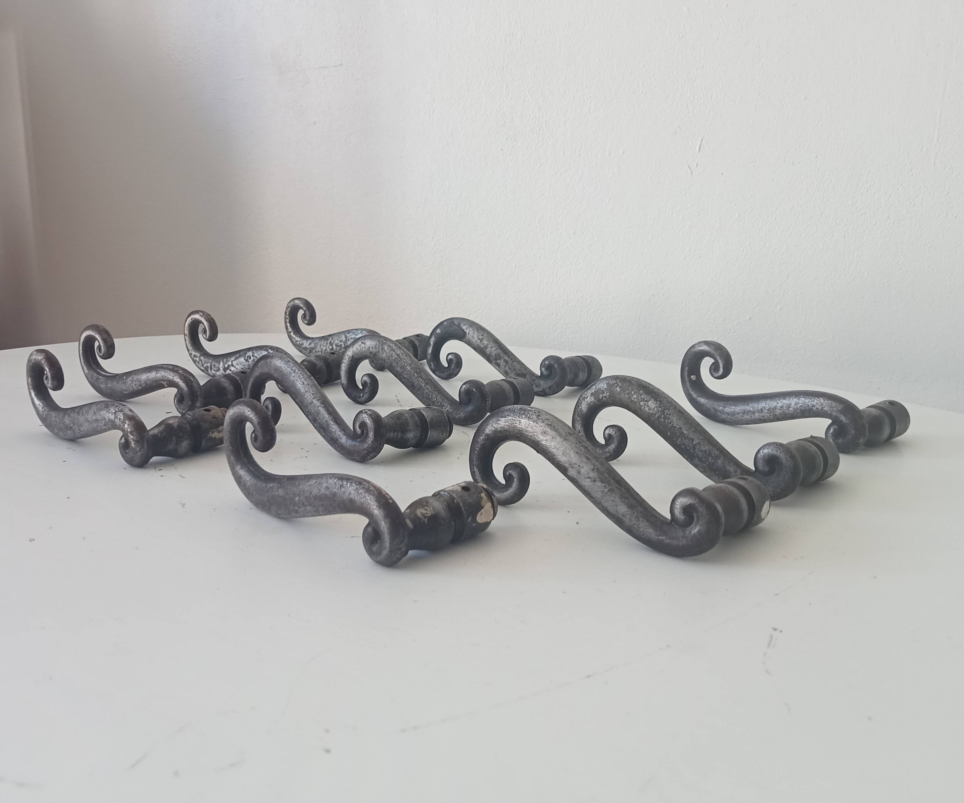 Pair of old door handles levers