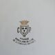 Service plate / luxury porcelain plate national company
