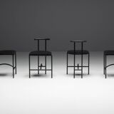 Postmodern "Tokyo" Dining Chairs by Rodney Kinsman for Bieffeplast, Italy, 1980s