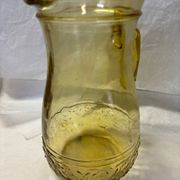 Carafe en verre ambré