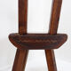 Set of 4 brutalist chairs by Mobichalet, Belgium 1950s/60s
