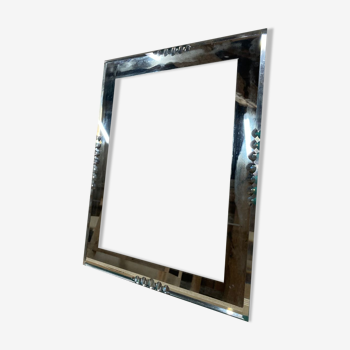 Rectangular vintage mirror frame