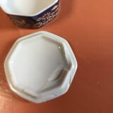 Pill box earthenware decoration cat