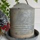 Zinc bird drinker