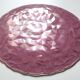 Assiette en verre violet Bormioli Rocco, Italie années 50