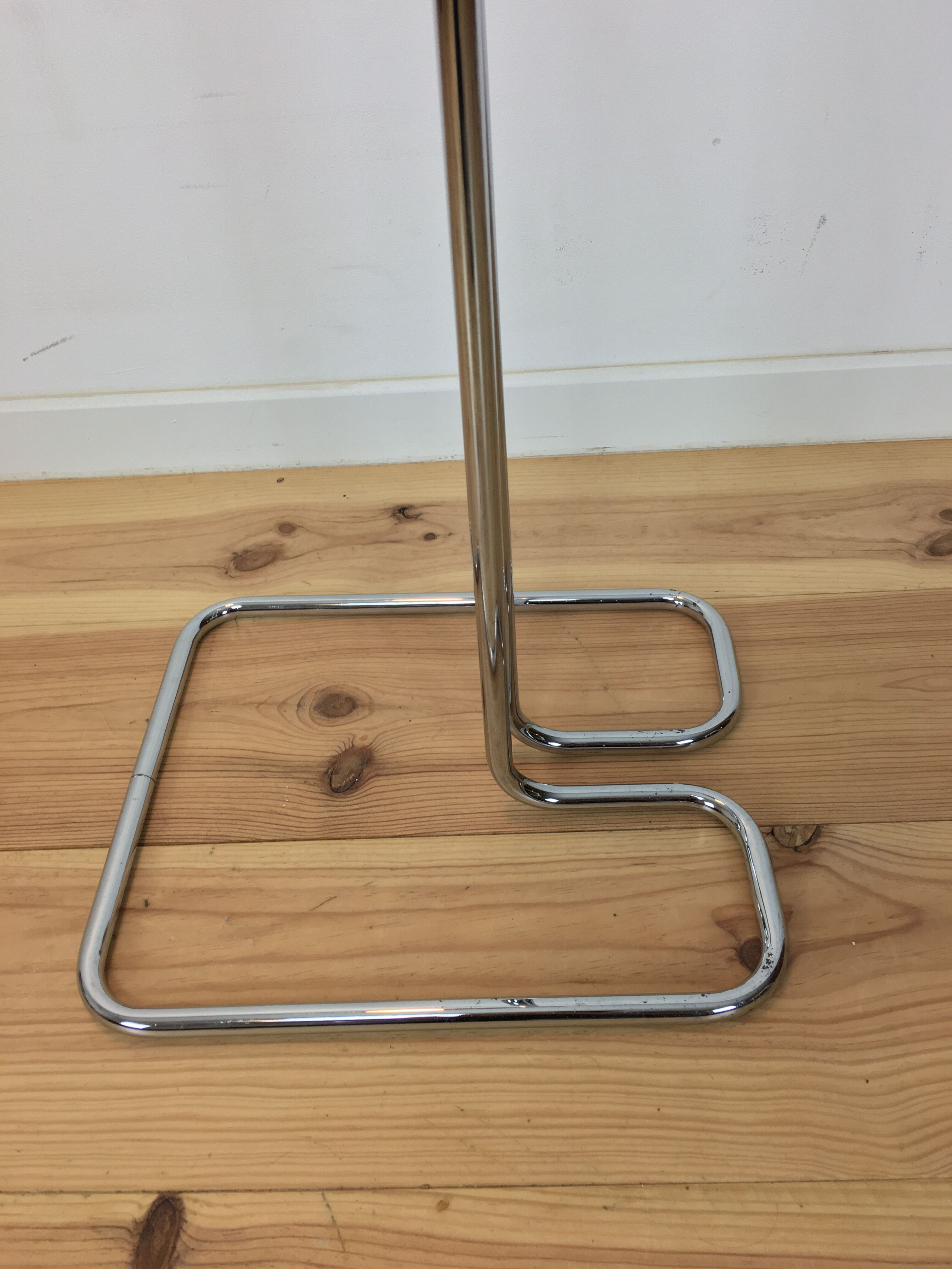 Lamppost for Ikea, space age, orange spot, 70s