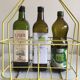 Yellow vintage bottle holder