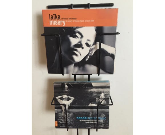 Display postcards, photos, books, CDs