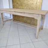 Farmhouse table with extensions and renovated drawer