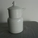 Apilco white porcelain chocolate pot