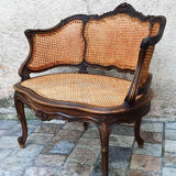 Louis XV-style shepherdess chair