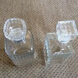 2 whiskey decanters