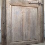 Antique door in solid oak