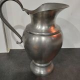 Pewter pitcher signed Jean Goardere
