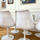 6 chaises tulipes
