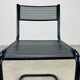 80s perforated metal Cantilever chair