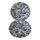 Churchill English Plates Duo – Blue Floral Pattern