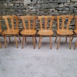 Set of 12 bistro chairs