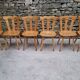 Set of 12 bistro chairs