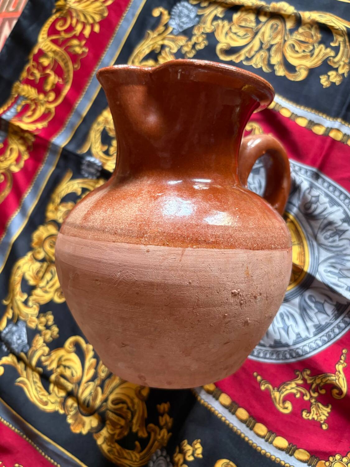 Terracotta jug