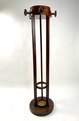 Viennese Secession Wooden Coat Rack in the style of Hoffmann, Vienna, Austria, 1890s