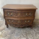 Nîmes style walnut chest of drawers
