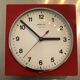 Vintage wall pendant Star formica red 60s