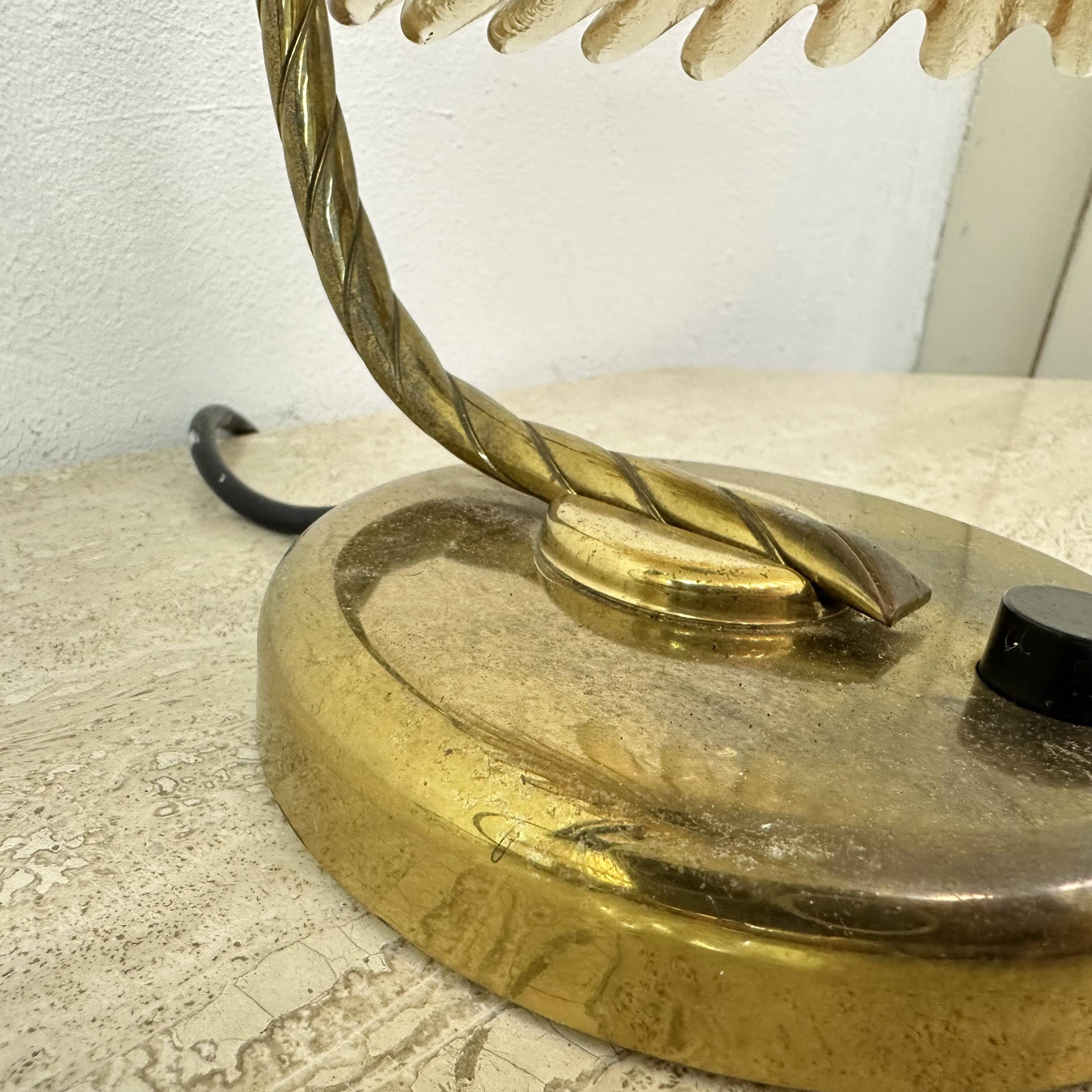 Lot de 2 lampes de table art déco, années 50